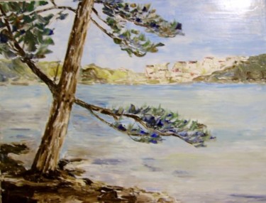 Painting titled "BANJOLE" by Ljiljana Smoljan, Original Artwork, Oil