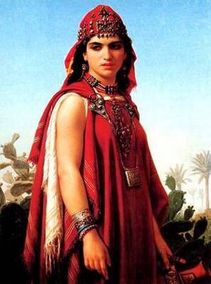 Photographie intitulée "Amazigh-Woman_20emi…" par Slimane Jerkou, Œuvre d'art originale