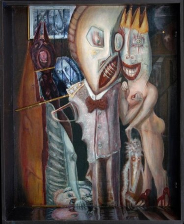 Painting titled "Hanibal" by Slobodan Loncarevic, Original Artwork