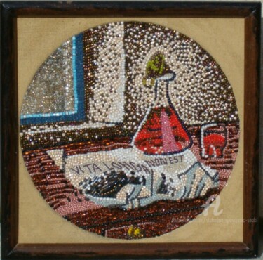 Painting titled "Mosaique "Triptih,…" by Slobodan Spasojevic (Spaki), Original Artwork, Other