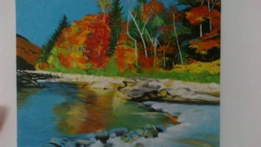 Pintura titulada "Autumn" por Salzitsa Milanova, Obra de arte original, Oleo