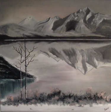 Pintura titulada ""Winter"" por Salzitsa Milanova, Obra de arte original