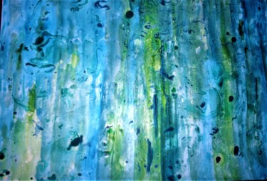 Картина под названием "Infinity of blue an…" - Benny Smet, Подлинное произведение искусства