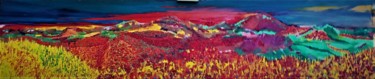 Painting titled "Home is where the h…" by Benny Smet, Original Artwork, Oil