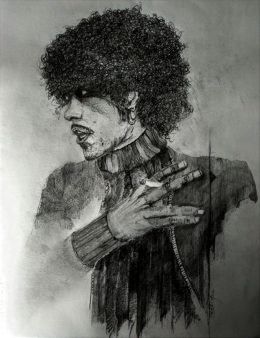 I've got to give it up.... Dessin intitulée "I've got to give it…" par Benny Smet, Œuvre d'art originale, Crayon