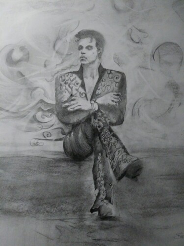 Drawing titled "You sexy MF" by Benny Smet, Original Artwork, Graphite