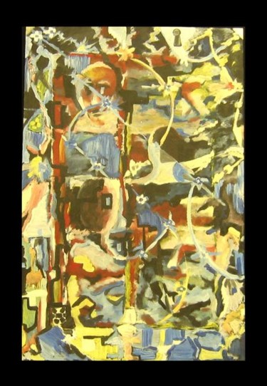 Dessin intitulée "Torsades" par Smaïl Oulebsir, Œuvre d'art originale