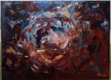 Painting titled "Spiral of life" by Alina Eliza Smocov, Original Artwork