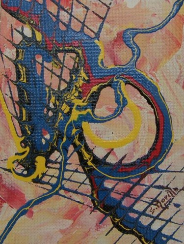 Pintura titulada "Serie Quijote" por S.Morillo, Obra de arte original