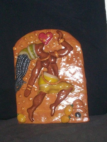 Sculpture titled "OSHUN" by Snakedaddy, Original Artwork