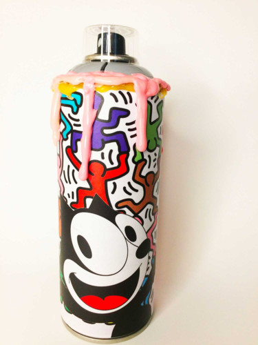 Félix Sculpture intitulée "Félix" par Sneak, Œuvre d'art originale, Acier inoxydable