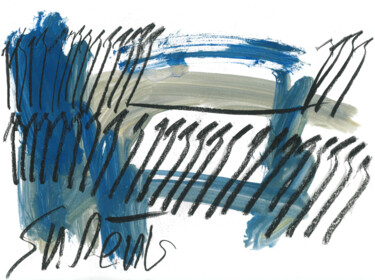 「Fresh wind in the h…」というタイトルの絵画 Snezhana Denisによって, オリジナルのアートワーク, アクリル