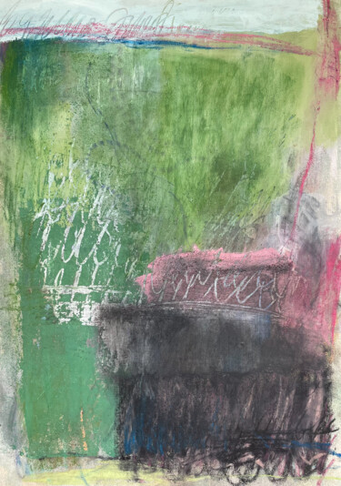 Pittura intitolato "The Emerald City an…" da Snezhana Denis, Opera d'arte originale, Acrilico