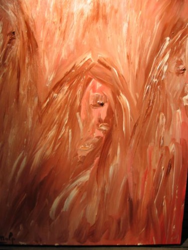 Peinture intitulée "Tentation Destructr…" par Salocin Nottolp, Œuvre d'art originale