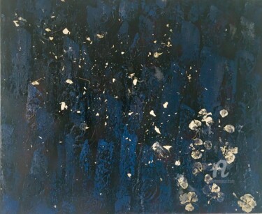 Peinture intitulée "Souffle Bleu" par So Arty, Œuvre d'art originale