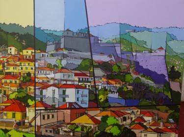 Painting titled ""Forte S. João Bapt…" by Antero S., Original Art, Acrylic