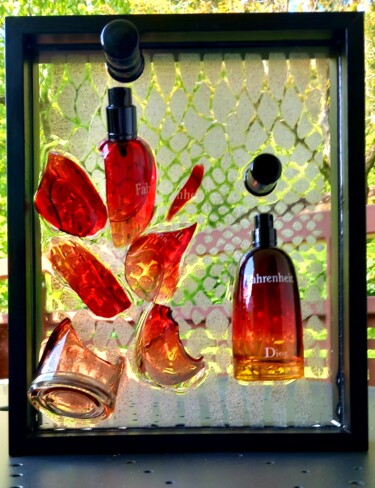 Diseño titulada "Cadre déco parfum" por Sobo, Obra de arte original, Mueble