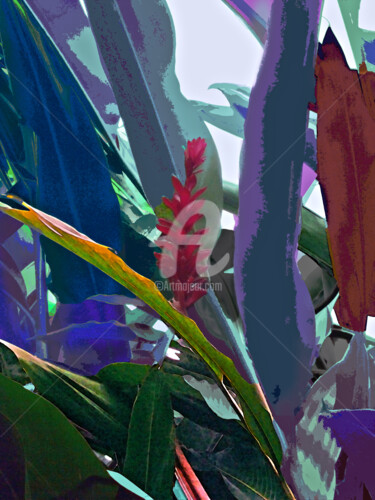 Arts numériques intitulée "Stunning Flora" par Sobreira Airton, Œuvre d'art originale, Peinture numérique
