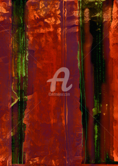 Digital Arts με τίτλο "Red" από Sobreira Airton, Αυθεντικά έργα τέχνης, 2D ψηφιακή εργασία