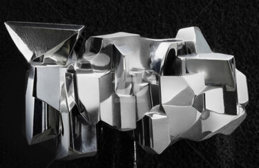Grafika cyfrowa / sztuka generowana cyfrowo zatytułowany „Metal Skylab” autorstwa Sobreira Airton, Oryginalna praca, Malarst…