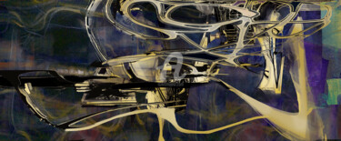 Digital Arts titled "Space Station" by Sobreira Airton, Original Artwork, Digital Painting