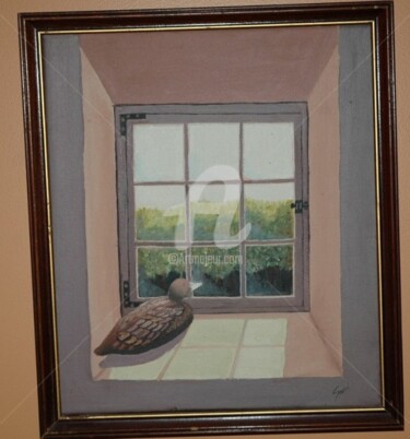 Peinture intitulée "Le Canard!" par Soclau, Œuvre d'art originale