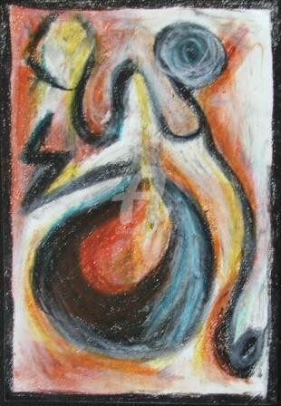 Drawing titled "abstractA,110KB.JPG" by Cj.Sodder, Original Artwork
