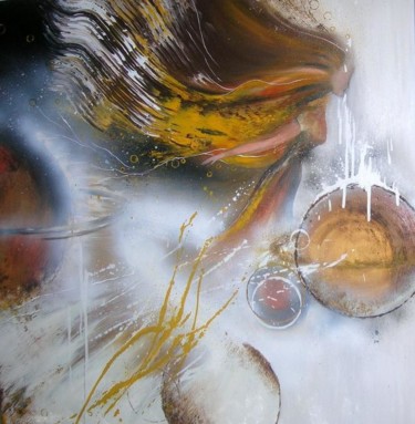 Peinture intitulée "Esprit et rêve" par Soelle, Œuvre d'art originale, Huile