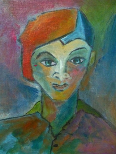 Peinture intitulée "eugene.jpg" par Soffya, Œuvre d'art originale, Acrylique