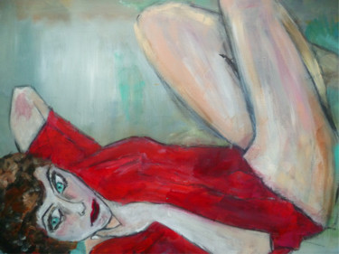 Pittura intitolato "Take a break" da Soffya, Opera d'arte originale, Acrilico