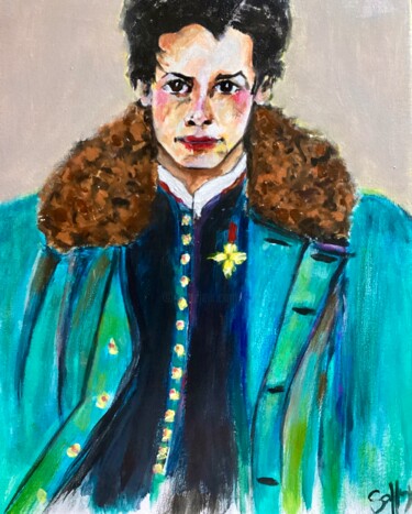 Painting titled "Alekseï V." by Soffya, Original Artwork, Acrylic