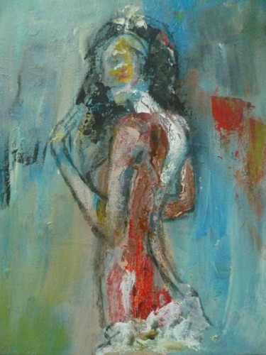Картина под названием ""Exquise lascive"" - Soffya, Подлинное произведение искусства, Акрил