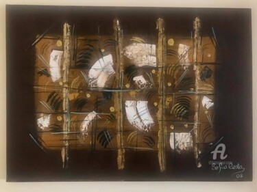 Malarstwo zatytułowany „S/ Titulo II” autorstwa Sofia Costa, Oryginalna praca, Olej Zamontowany na Drewniana rama noszy