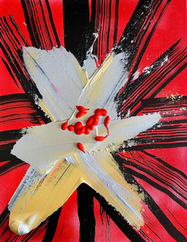 Peinture intitulée "Explosion" par Sofia R, Œuvre d'art originale, Acrylique