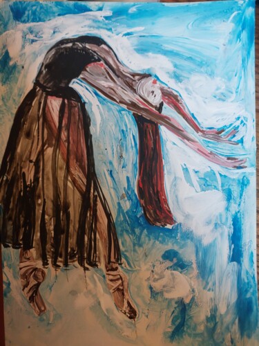 Malerei mit dem Titel "Балет 1" von Sofia Ternoutskaia, Original-Kunstwerk, Acryl