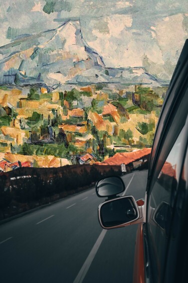 Digital Arts titled "On the road" by Sofialain, Original Artwork, Digital Collage