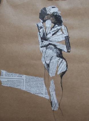 Painting titled "desnudo" by Sofia Moreno Uriburu, Original Artwork