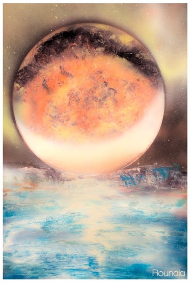 Painting titled "Collection SPACE PA…" by Sohail, Original Artwork, Spray paint