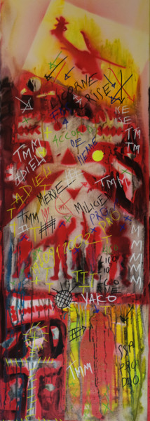 Peinture intitulée "Le mal est fait" par Soilioba, Œuvre d'art originale, Acrylique