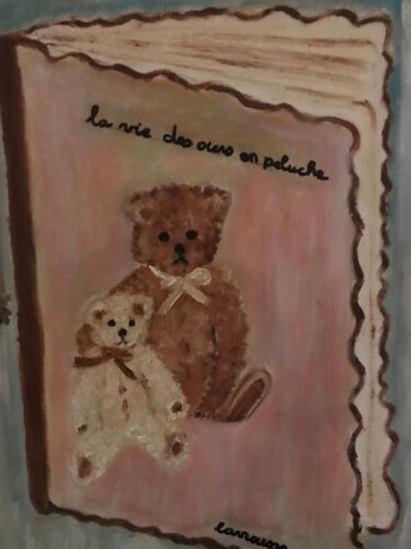 Pintura titulada "La vie des ours" por Soisic, Obra de arte original, Acrílico