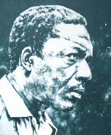 Peinture intitulée "John Coltrane" par Sojo, Œuvre d'art originale