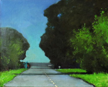 I'm leaving this town ... Ζωγραφική με τίτλο "I'm leaving this to…" από Igor Sokolov, Αυθεντικά έργα τέχνης, Λάδι