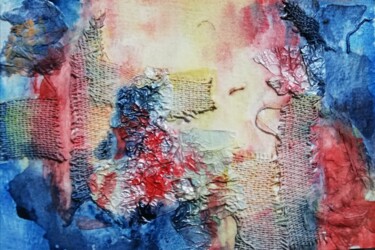 Painting titled "Astratto 3" by Solange Esposito (SEsposito), Original Artwork, Watercolor