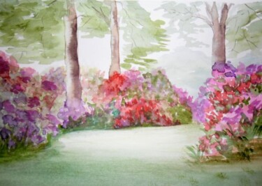 Pittura intitolato "Acquarello" da Solange Esposito (SEsposito), Opera d'arte originale, Acquarello