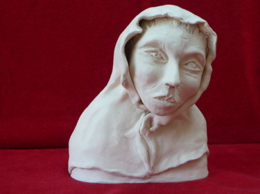 Sculpture intitulée "MA PETITE VIEILLE" par Solange Lagarde, Œuvre d'art originale