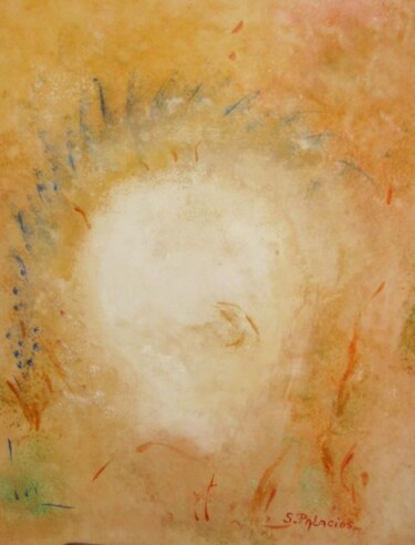 Peinture intitulée "Miroir de l' âme" par Solange Palacios Dupont, Œuvre d'art originale