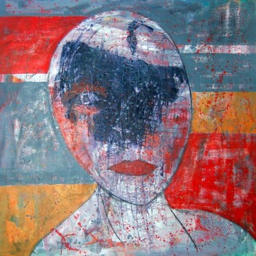 Pintura titulada "sin titulo" por Soledad Fernandez, Obra de arte original