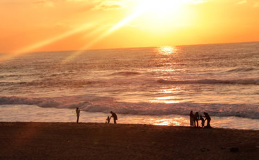 COUCHER DE SOLEIL Photographie intitulée "COUCHER DE SOLEIL" par Marie-Elisabeth Soler, Œuvre d'art originale, Photographie numérique
