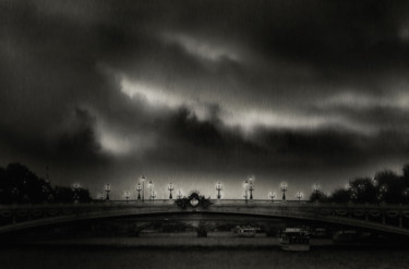 Fotografie mit dem Titel "Le pont Alexandre I…" von Sol Marrades, Original-Kunstwerk, Analog Fotografie