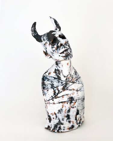 雕塑 标题为“Deev” 由Solmaz Vilkachi, 原创艺术品, 陶瓷